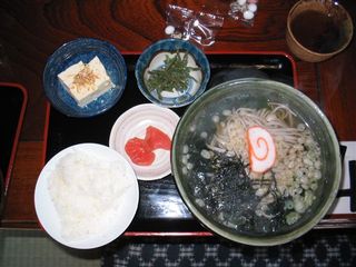 そば定食