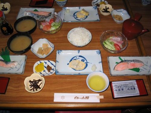 朝飯
